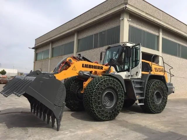 Loader lastik koruma zinciri